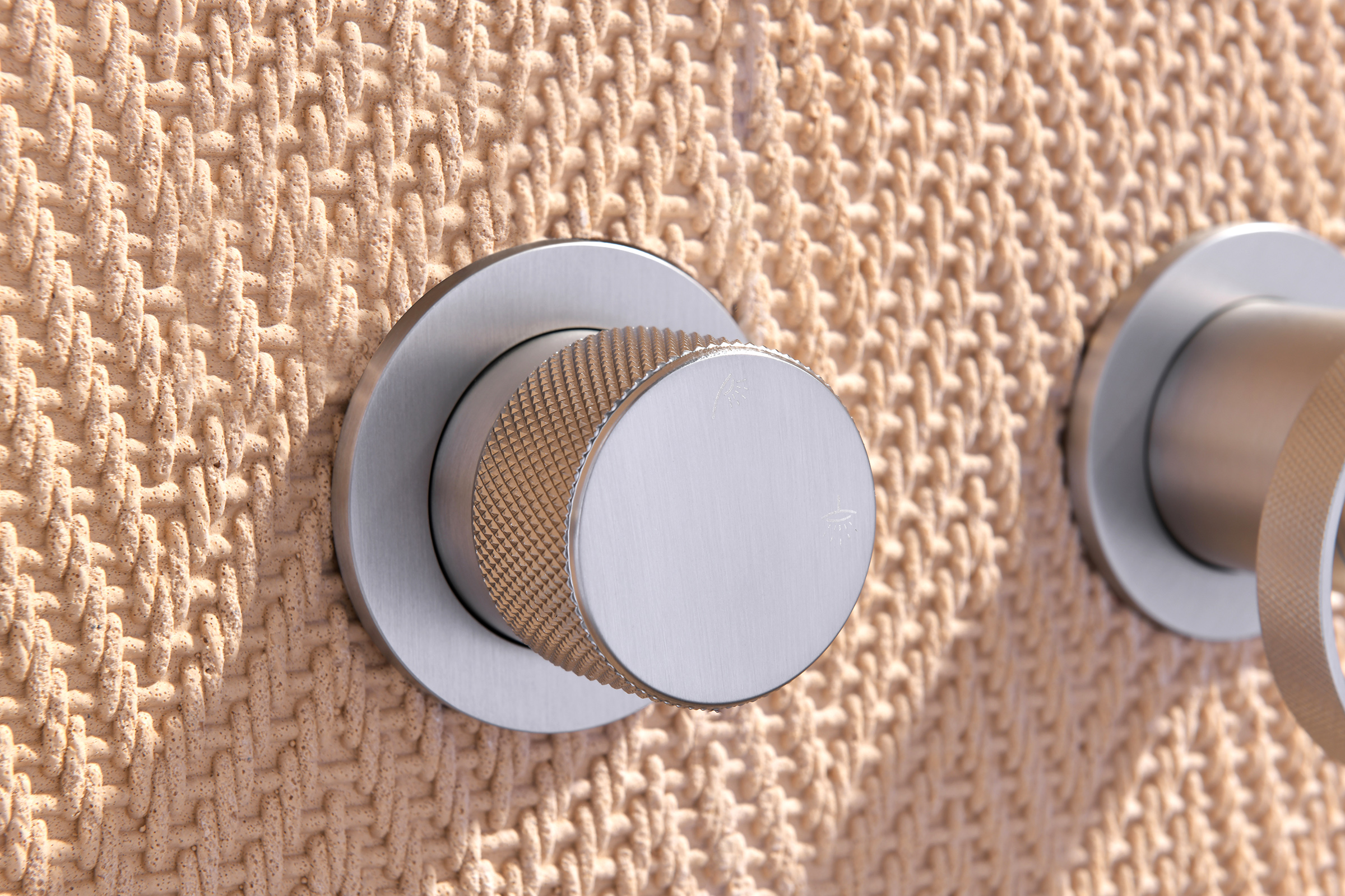 19164-G Встроенный смес для душа с 2-функ. (САТИН) GANZER  (6/1шт)