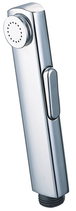 2038 Лейка метал. для биде хром.(ПЛОСКИЙ) GANZER (100/1шт)