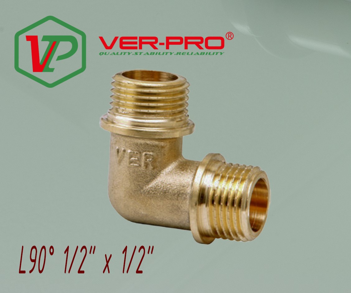 Уголок латун 1/2 Ш. х  1/2 Ш.  ViEiR  (180/10шт)
