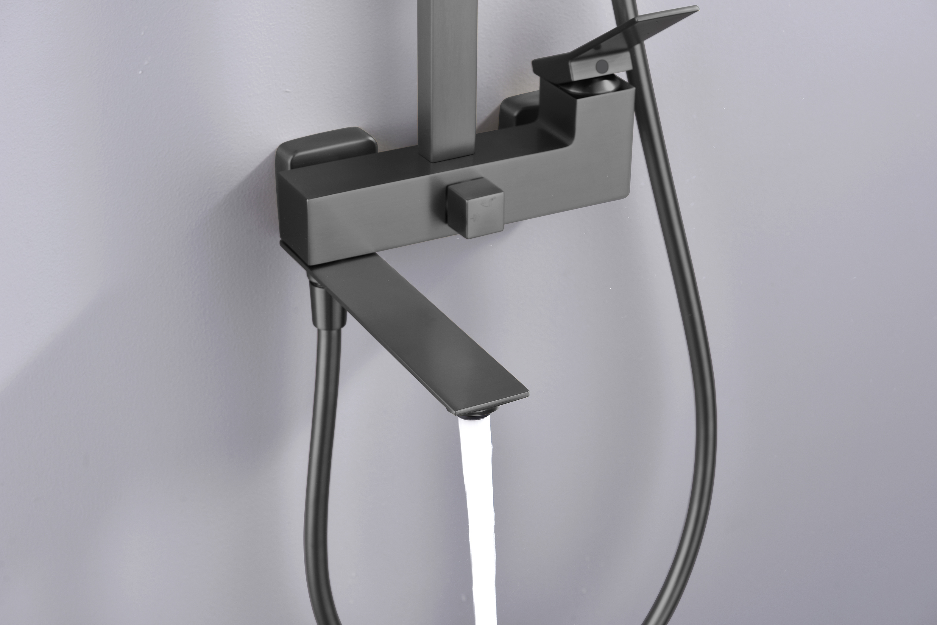 05162-Q Душевая система (ГРАФИТ) GANZER (5/1шт)