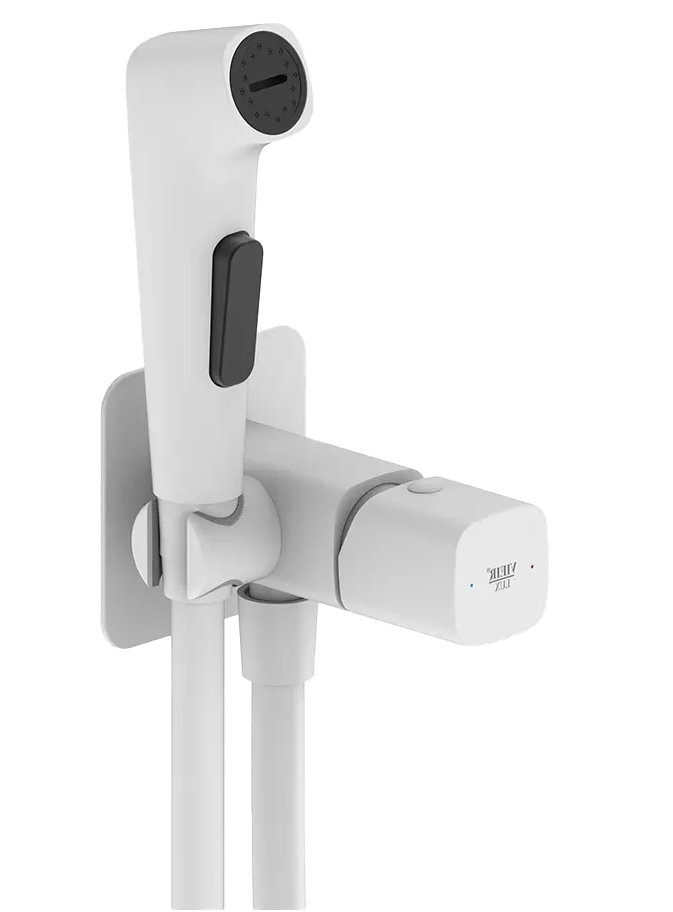 473053-F Комплект скрыт. монтажа для биде (БЕЛЫЙ) ViEiR  (10/1шт)