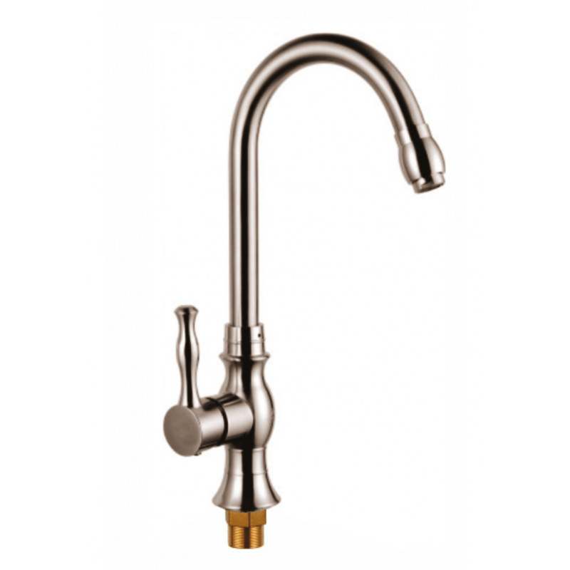 40083G Смеситель для кухни высокий (САТИН) HANSEN  (10/1шт)