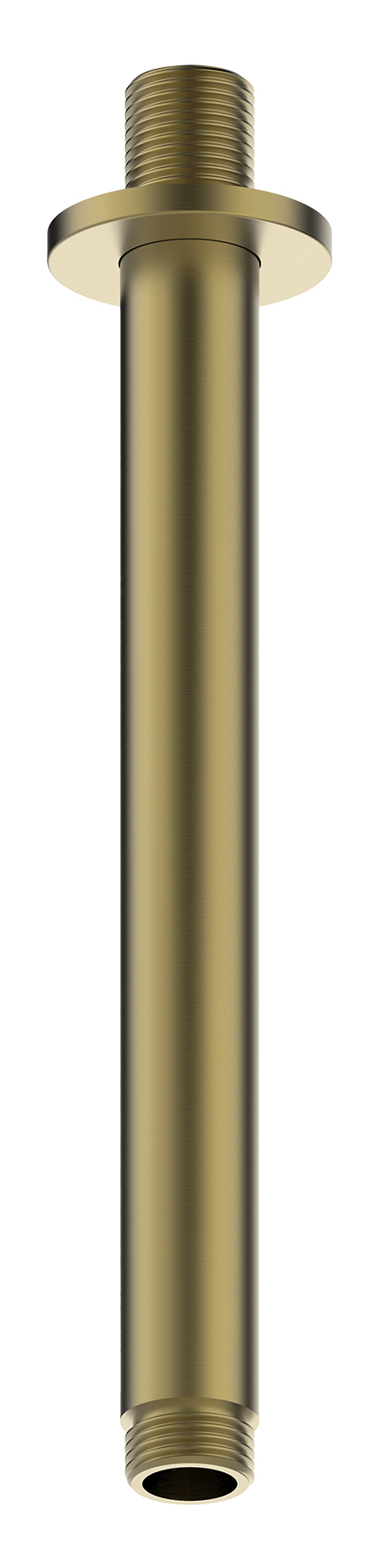 Кронштейн для верх. душа с потолка (Мат. Золото) КРУГЛЫЙ  GANZER