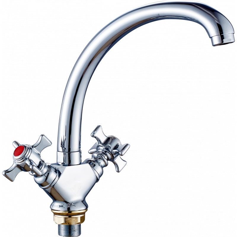 42051 Смеситель для кухни (2 ручный) HANSEN  (10/1шт)