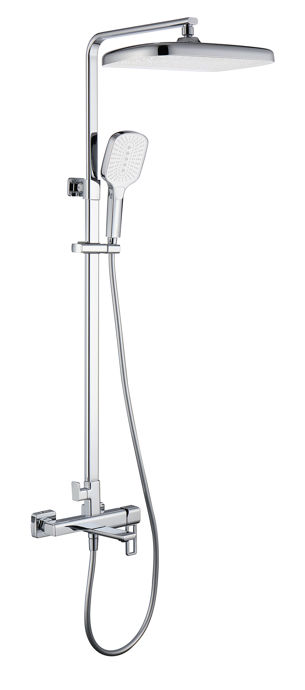 12163 Душевая система (ХРОМ) GANZER (5/1шт)