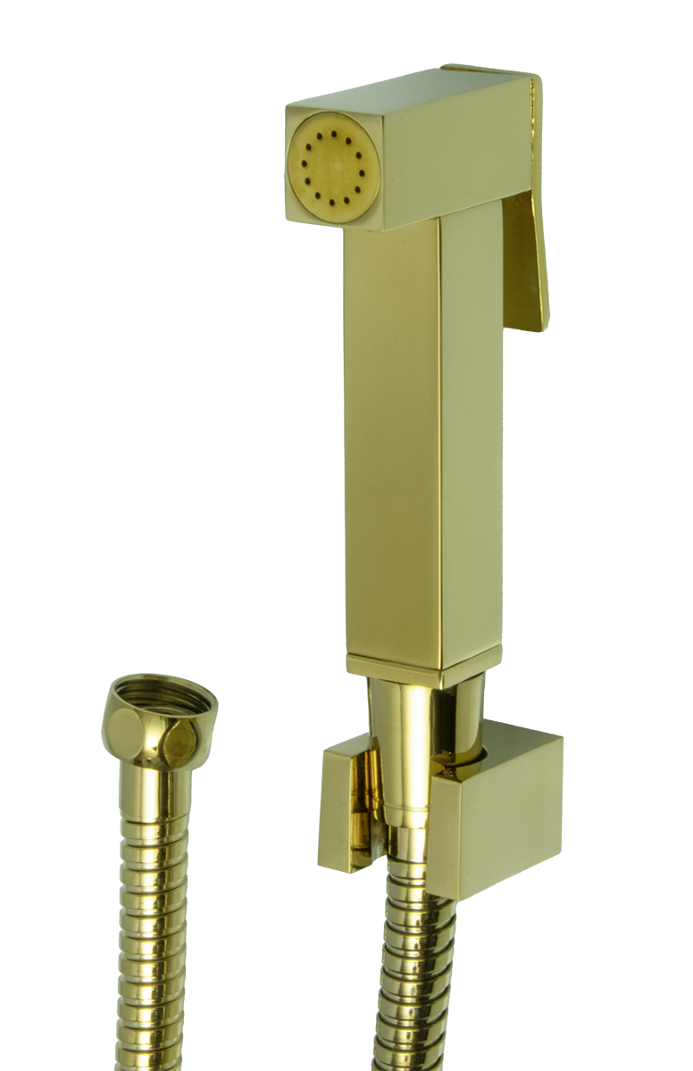 2139-Е SET  Комплект для биде (КВАДРАТ) ЗОЛОТО  GАNZER