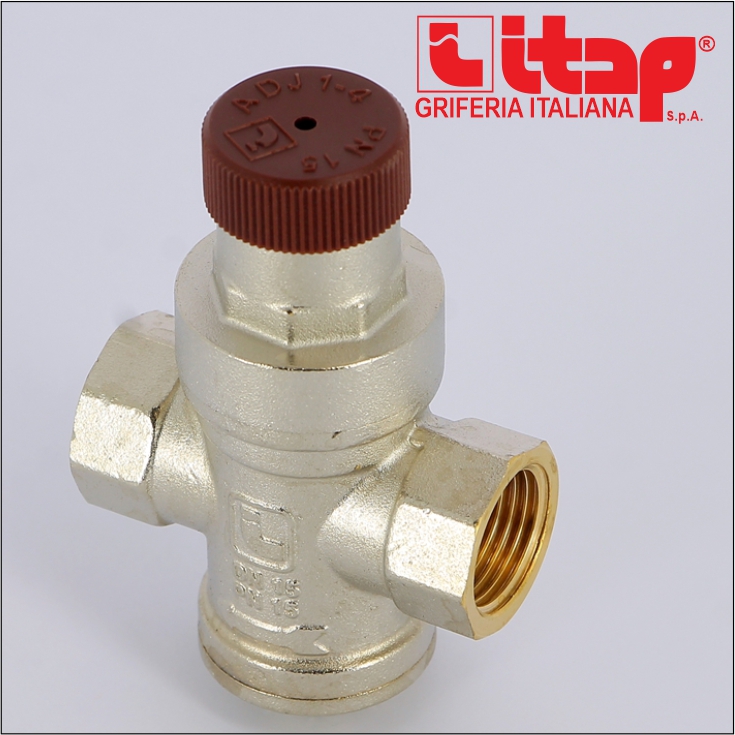 Регулятор давления воды   1/2  ИТАП (72/4шт)