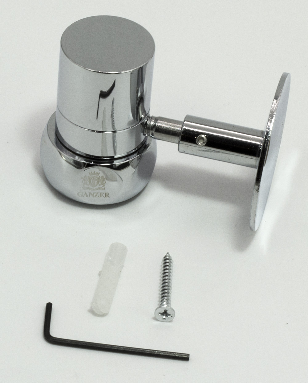 ПС Заглушка с краном маевского и креп. 1"  GANZER  (20/1пар)