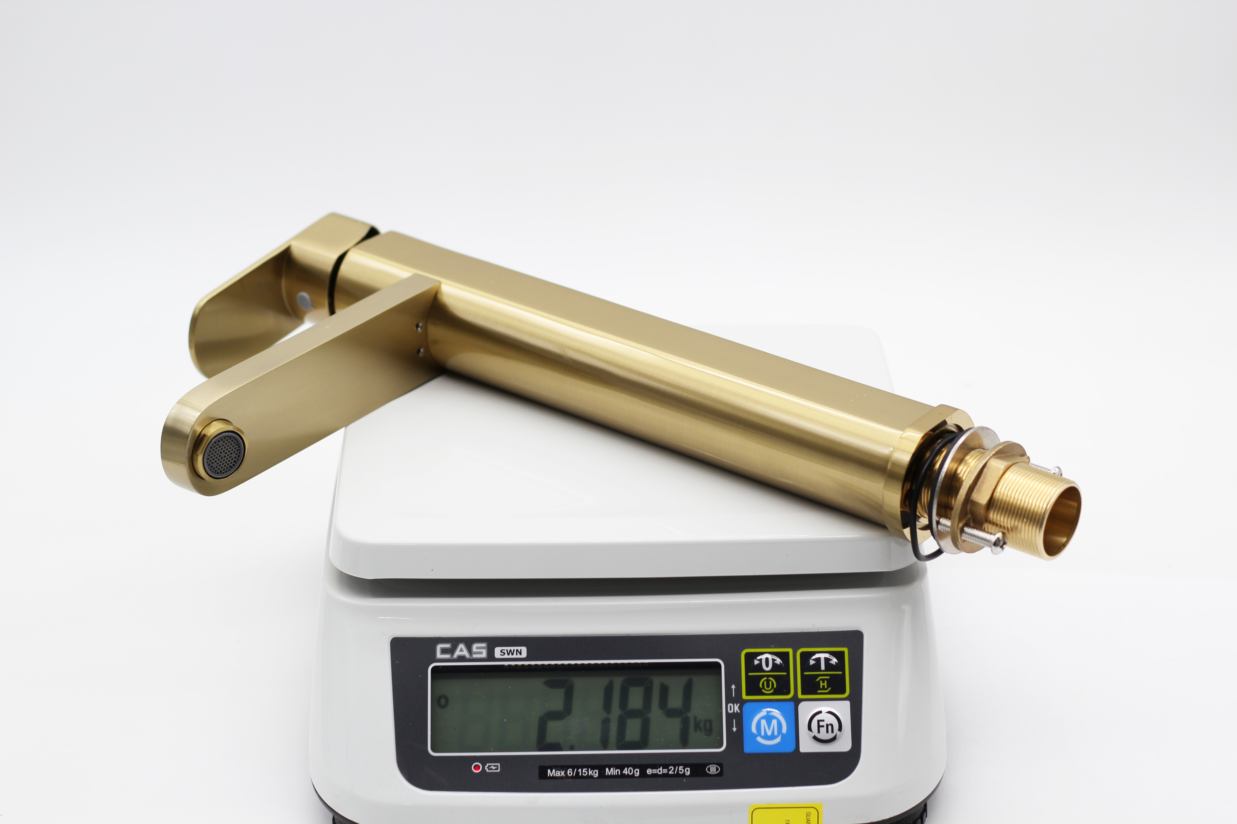 06012-D Смеситель для умыв (ВЫСОКИЙ БРОНЗА) "GANZER" (8/1шт) Л/К 