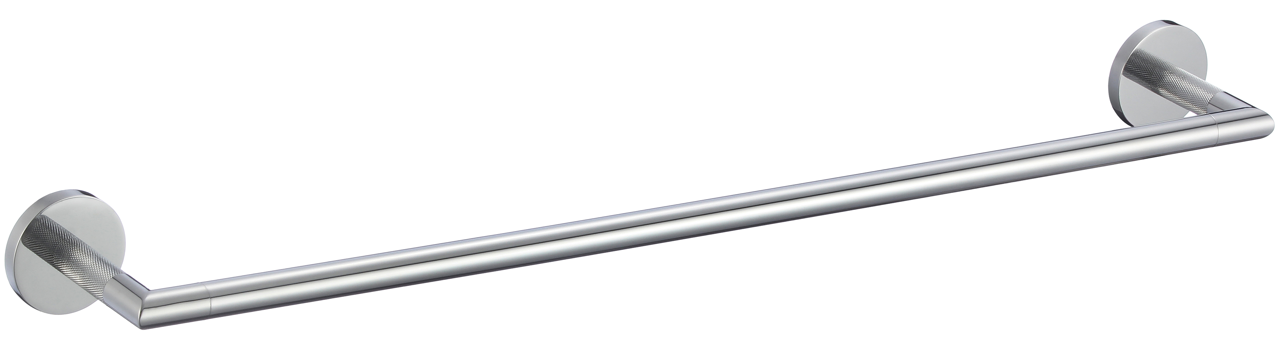 19570 Держатель для полотенца 55 см. (ХРОМ)  GANZER (10/1шт)