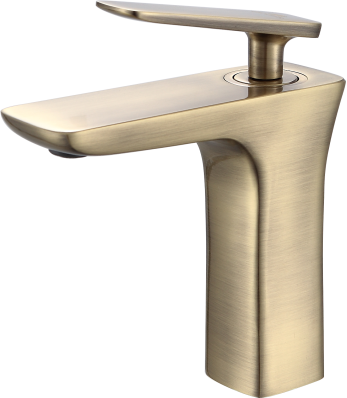 51011-D Смеситель для умывал. (БРОНЗА) GANZER  (10/1шт) Л/К