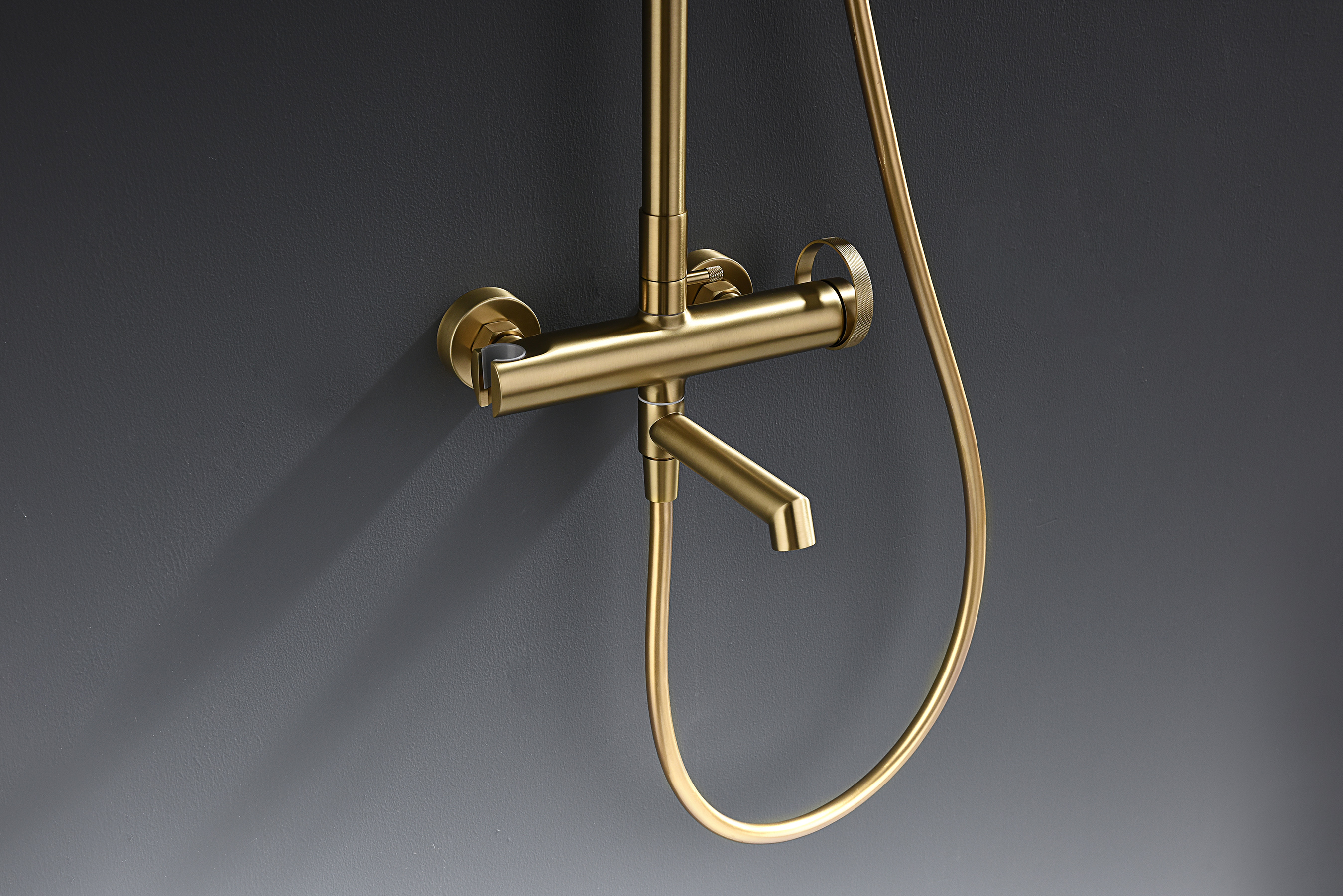 19162-S Душевая система (Мат. Золото) GANZER (5/1шт)