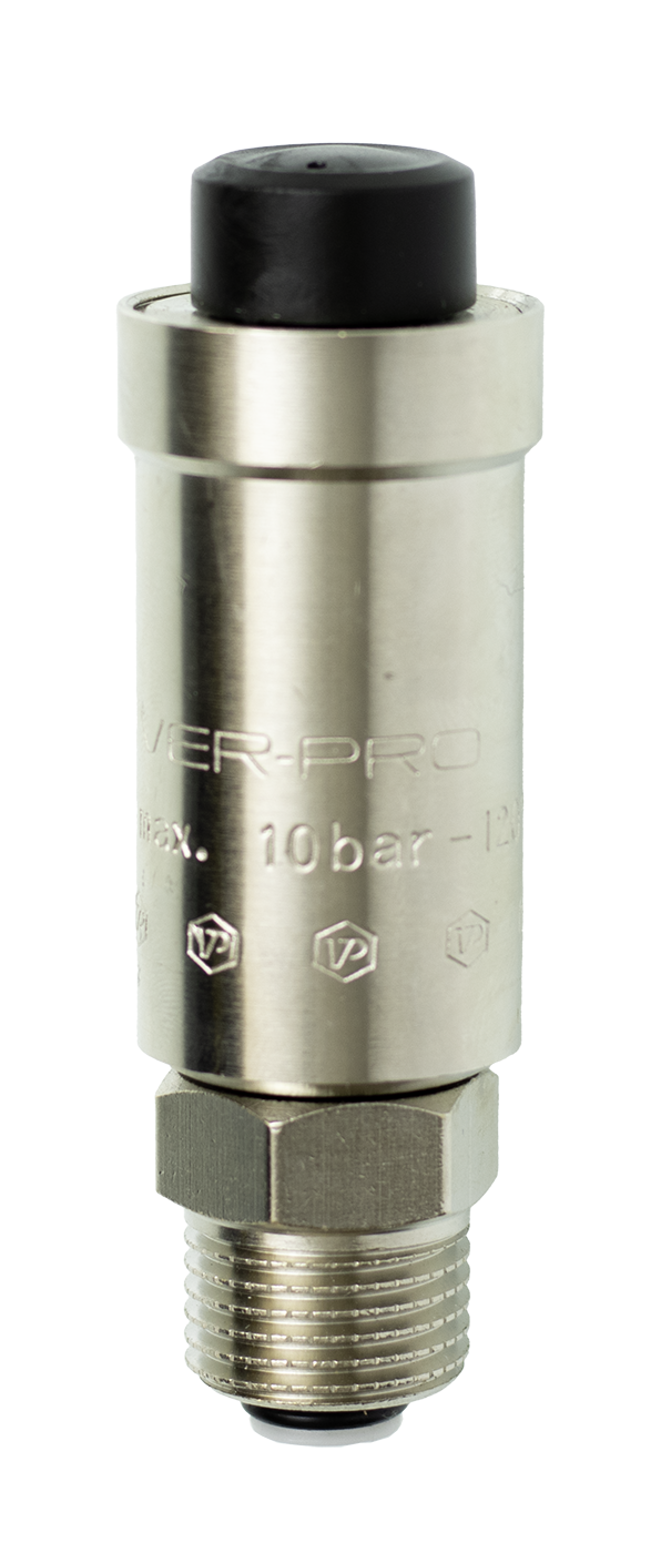 Воздухоотводчик 1/2 с обратным клапаном (НИКЕЛЬ)  ViEiR  (100/1шт)