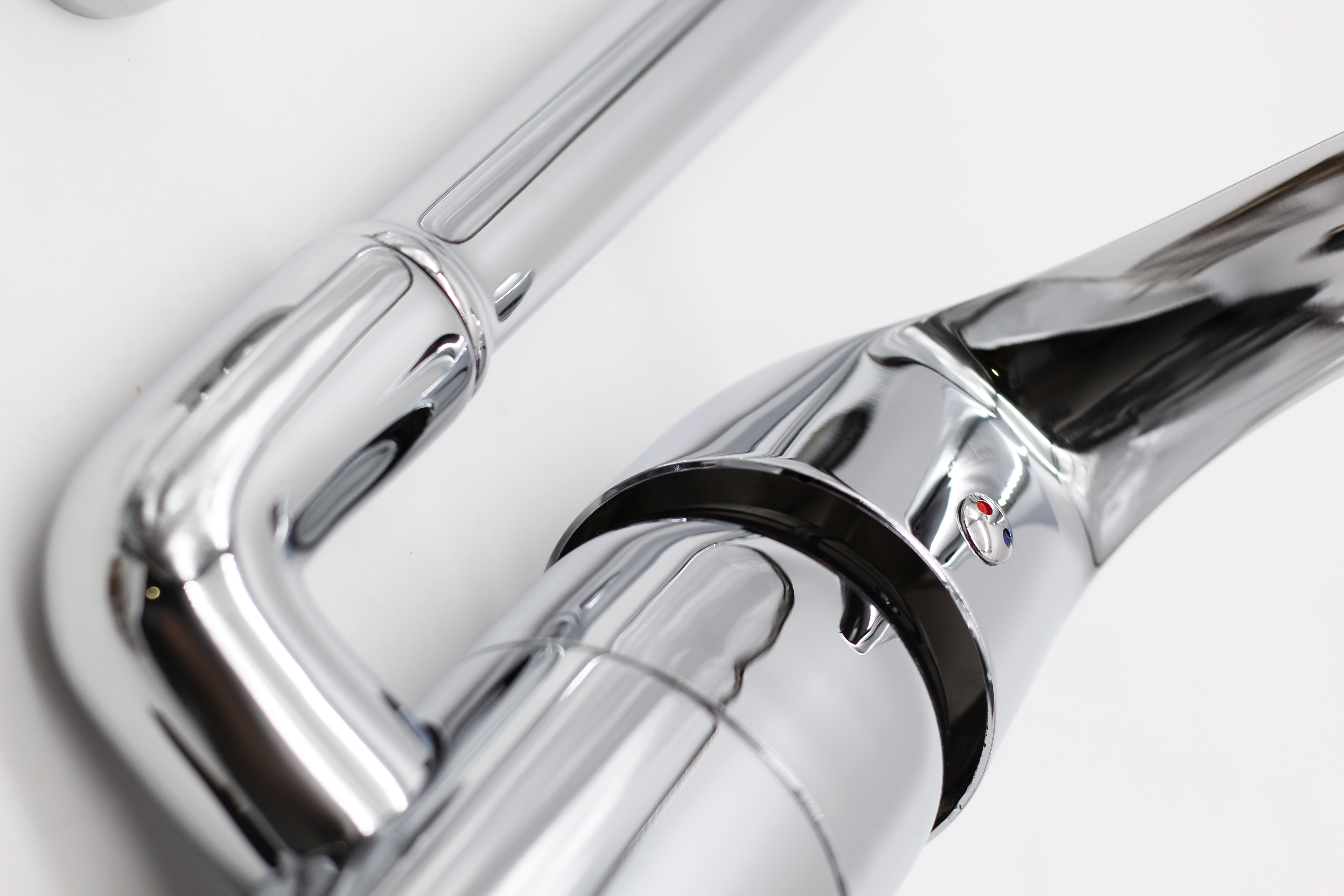 03021 Смеситель однорычажный для кухни "GANZER"  (8/1шт) Л/К