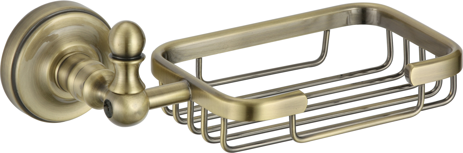 31022-D Мыльница настенная решётка (БРОНЗА) GANZER (20/1шт)