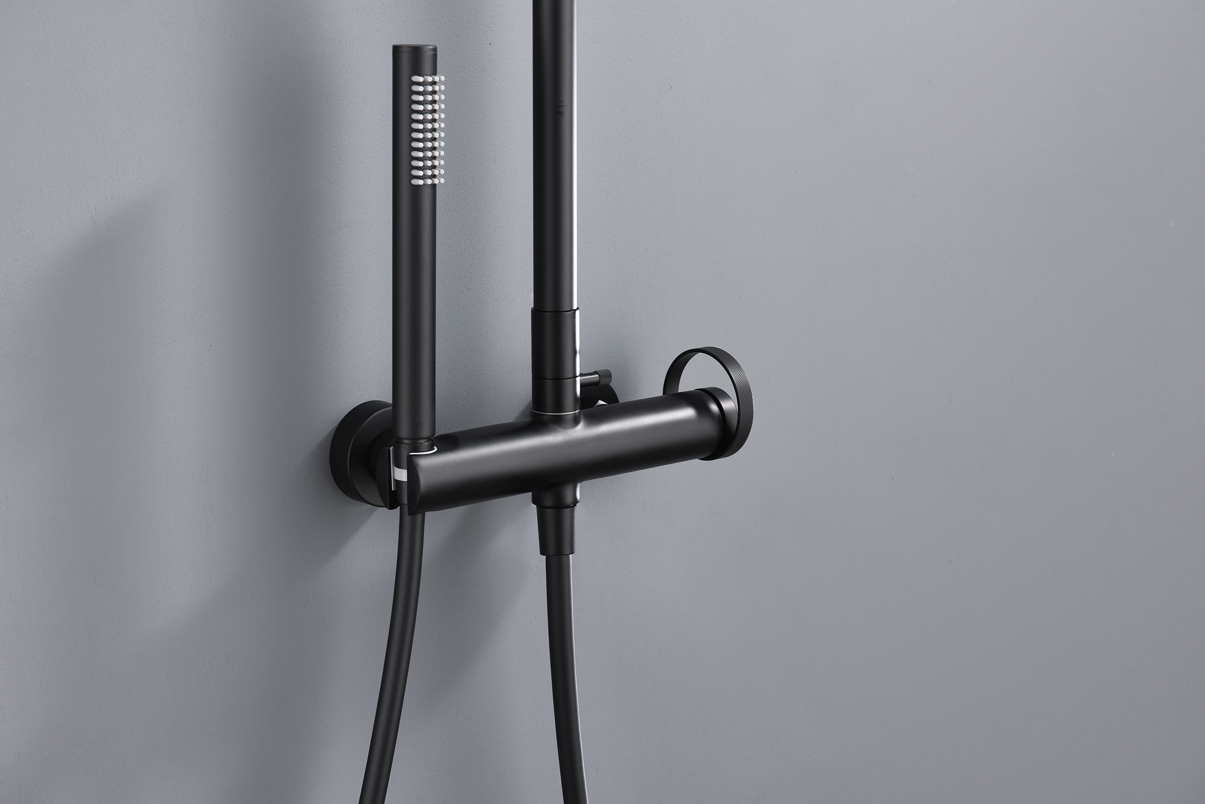 19160-Q Душевая система без излива (ГРАФИТ) GANZER (5/1шт)