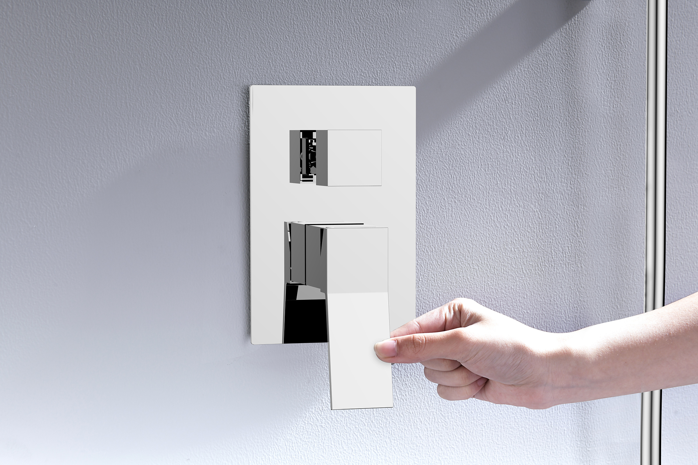 05165 Смеситель встраиваемый для душа с 3-функ. (ХРОМ) GANZER (6/1шт)