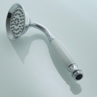 1009 Лейка для душа МЕТАЛ  (ХРОМ)  GANZER  (50/1шт)