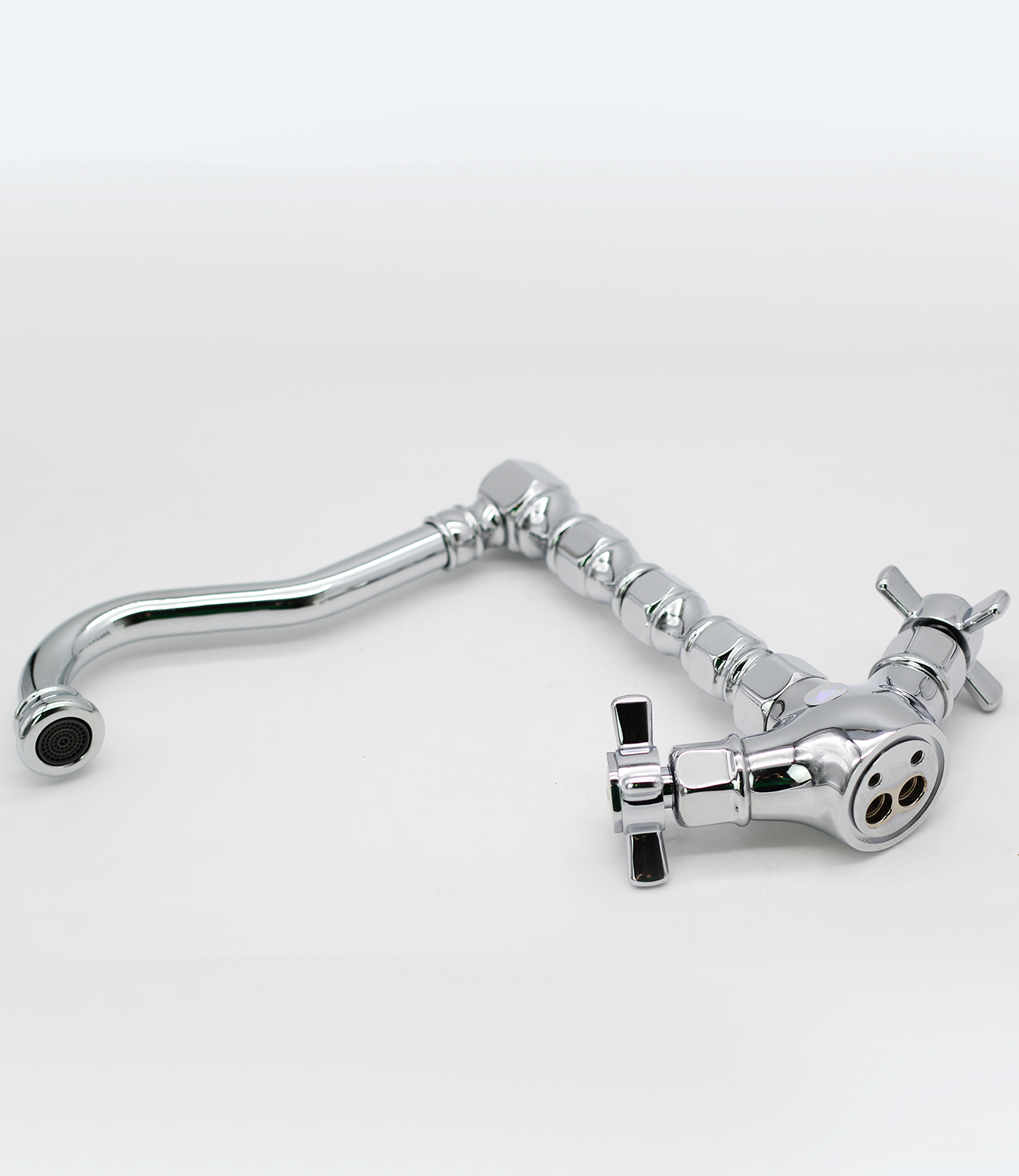 15022 Смеситель двухвентельный для кухни "GANZER"  (10/1шт)