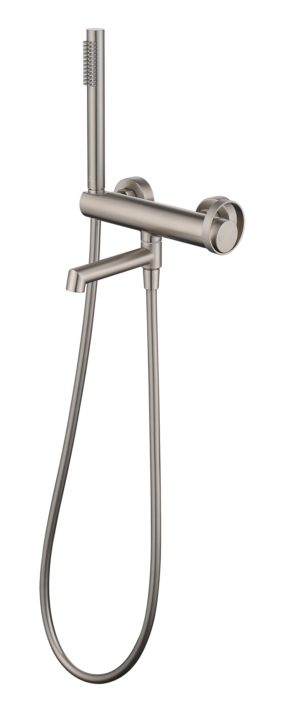 19132-G Смеситель од. для ванны кор. (САТИН)  GANZER  (8/1шт)