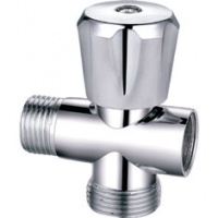 Кран трёх. 1/2х3/4х1/2 ХРОМ (ВЕНТИЛЬ) ViEiR  (100/1шт)