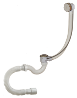 24089 Сифон для ванны с пер. пол. ОРИО  (25/1шт)