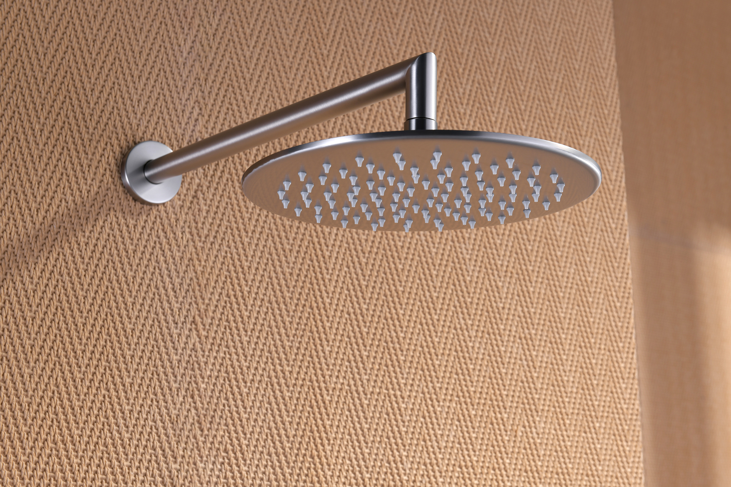 19164-G Встроенный смес для душа с 2-функ. (САТИН) GANZER  (6/1шт)