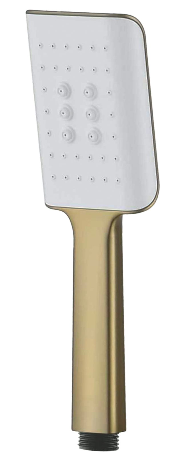 1055-S Лейка для душа 1 режим. (самоочищающая,Мат. Золото)  GANZER  (50/1шт)