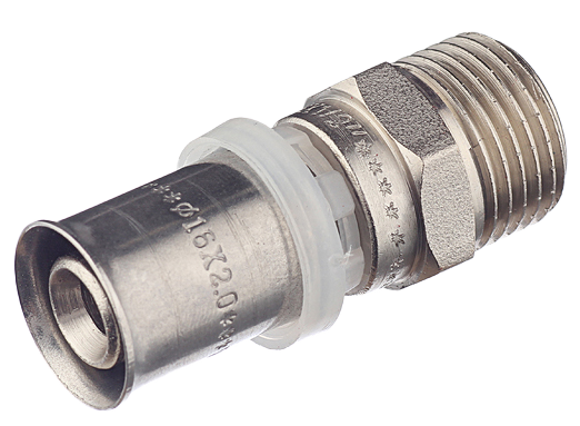 Пресс муфта 20 х 1/2 M  ViEiR  (240/10шт)