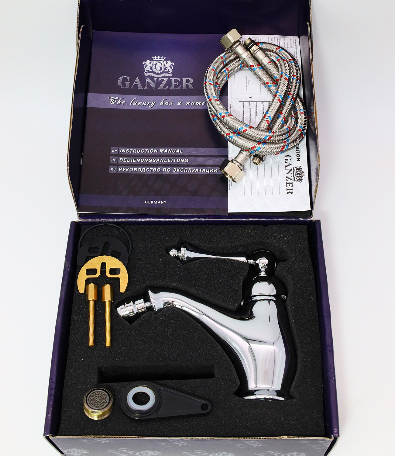 77012 Смеситель для биде  GANZER (10/1шт)