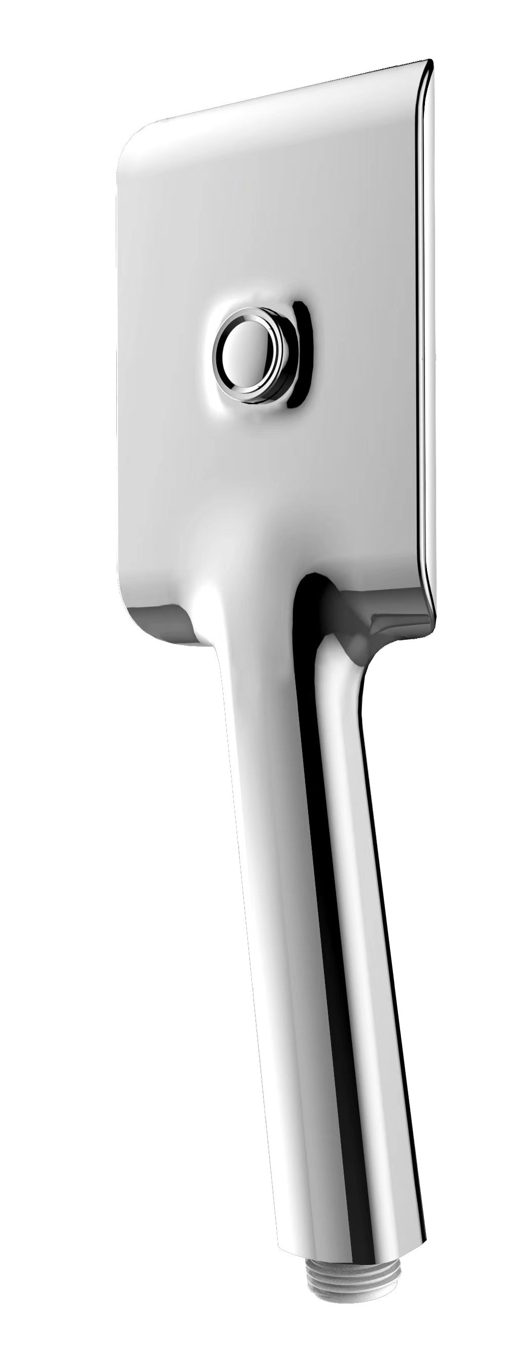 1055 Лейка для душа 1 режим. (самоочищающая,ХРОМ)  GANZER  (50/1шт)