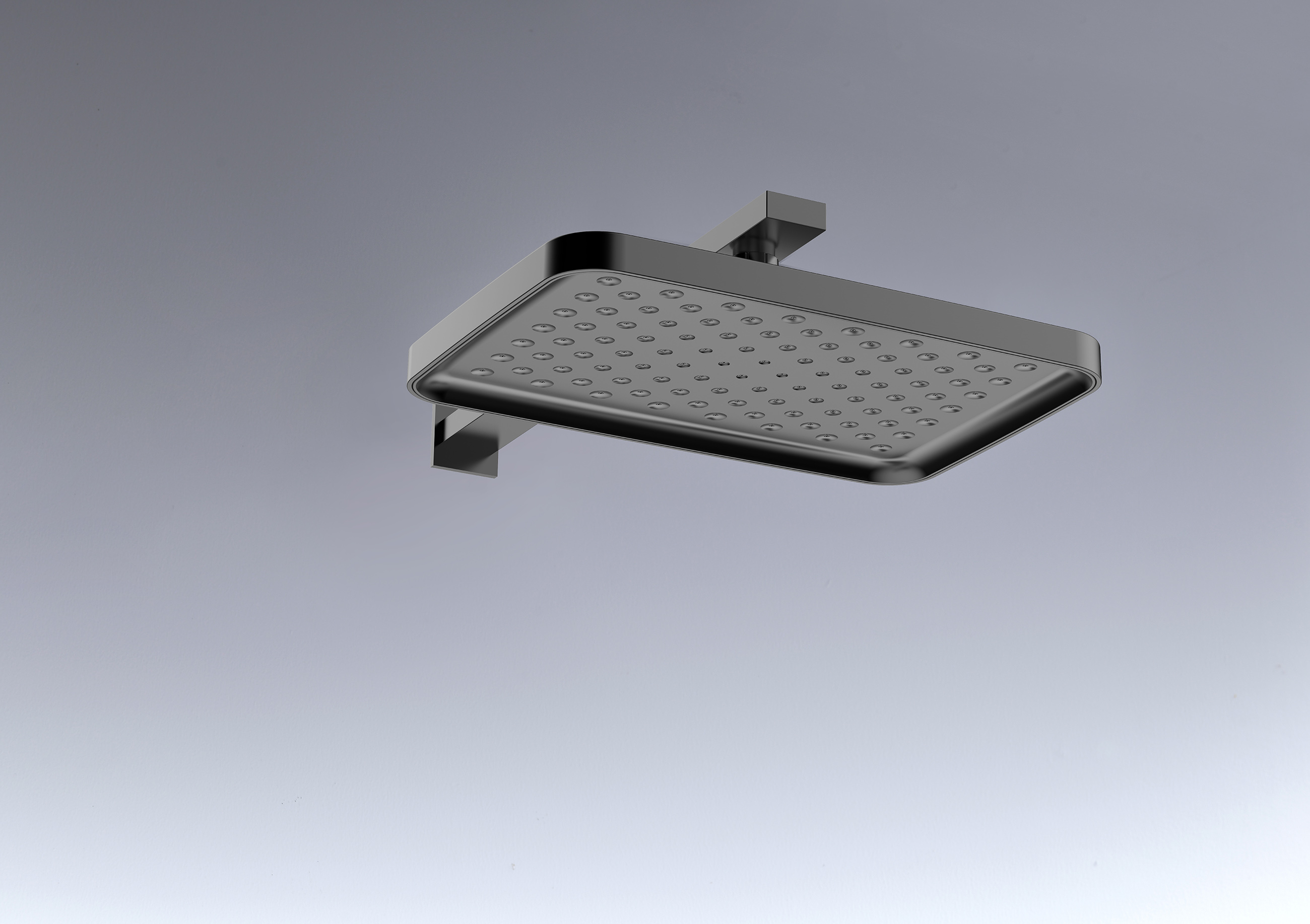 05165-Q Смеситель встраиваемый для душа с 3-функ. (ГРАФИТ) GANZER (6/1шт)