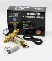 Фильтр с манометром (СТЕКЛО) 1/2  ЗОЛЛ  (8/1шт)