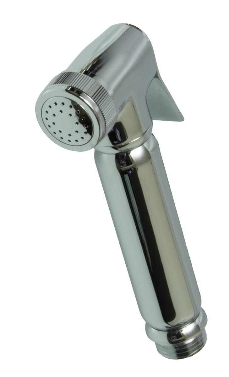 2011 Лейка металл. для биде (ХРОМ)  GANZER  (50/1шт)