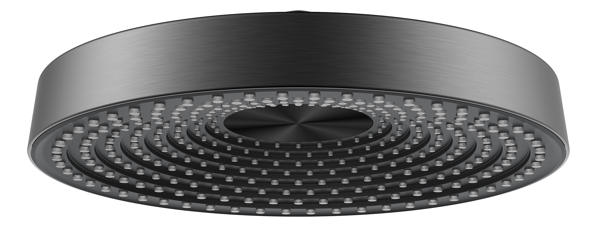 10529-Q Тропическая лейка, круглая 30см (ГРАФИТ)  GANZER  (12/1шт)