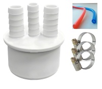 Комплект для промывки фильтров (3-я штуц., шланг 2шт по 1,5м) Лик-лик (60/1шт)