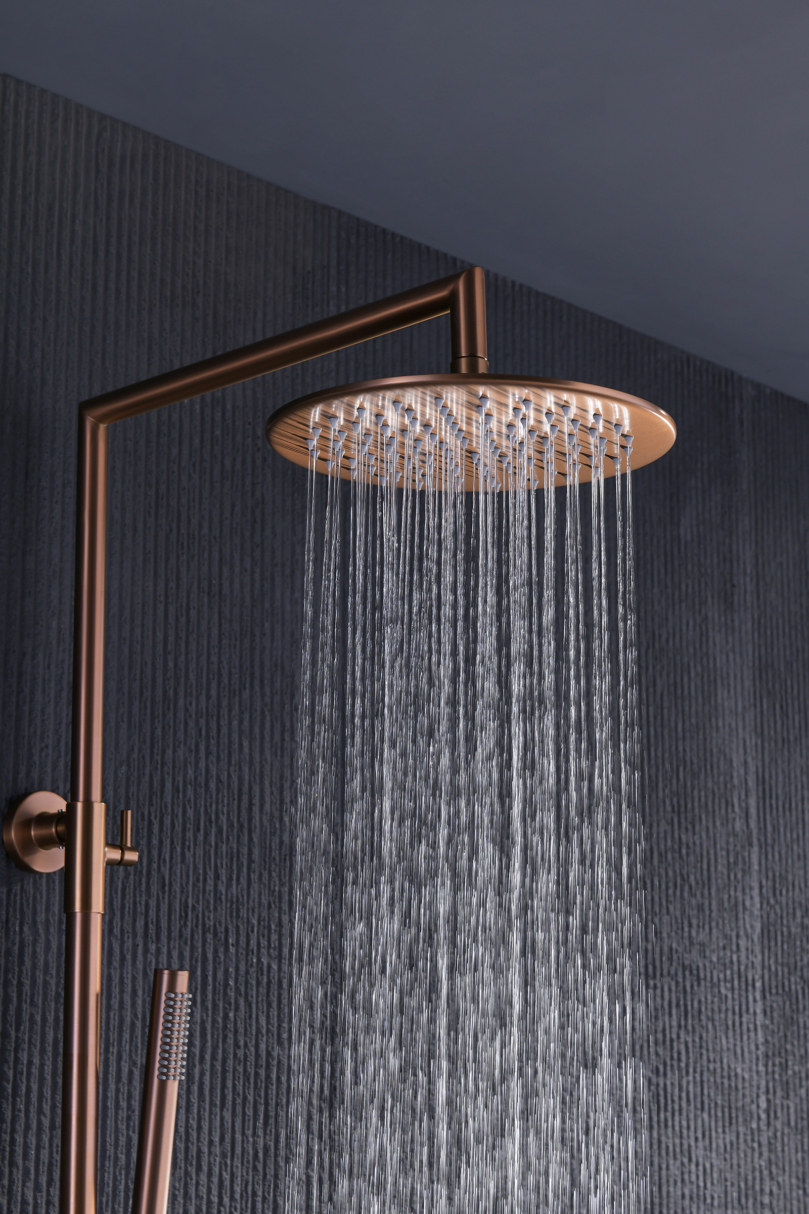 19162-R Душевая система (Роз. Золото) GANZER (5/1шт)