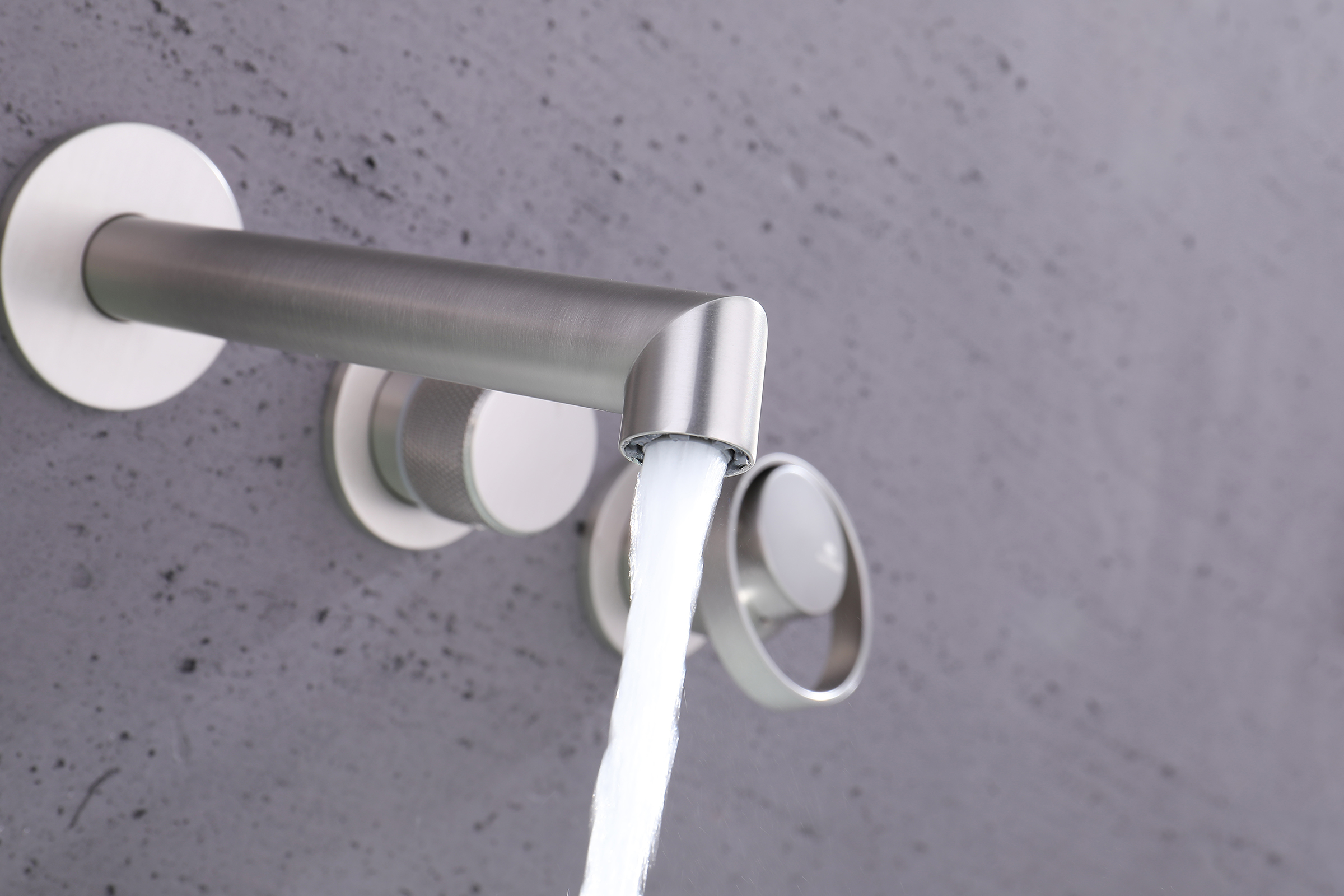 19134-G Встроенный смес. для ванны  (САТИН) GANZER  (6/1шт)