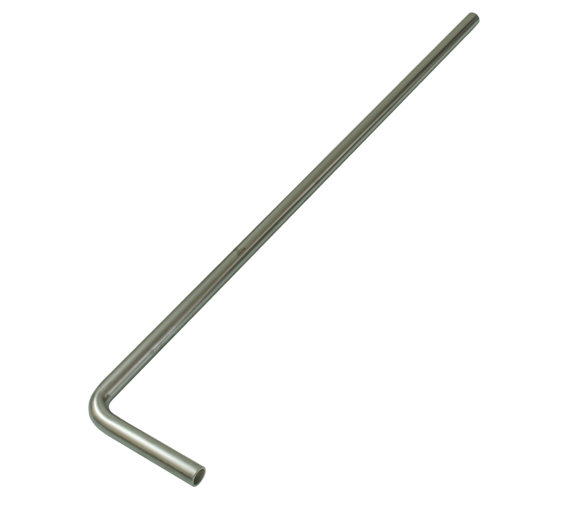НЕРЖ Отвод 90° 15х100х600  "VER-PRO"  (50/5шт)
