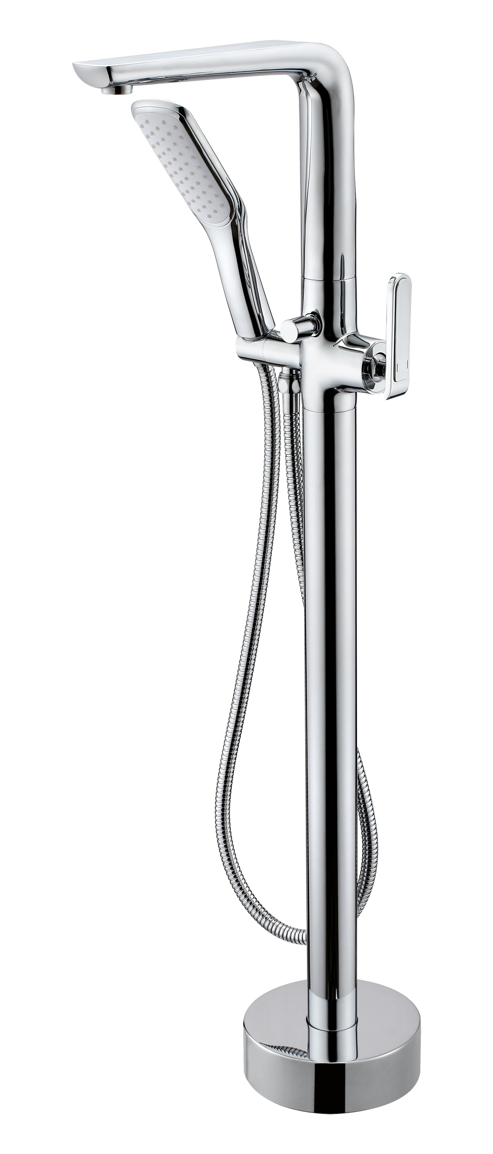 52081 Смеситель напольный для ванны GANZER  (3/1шт) Л/К