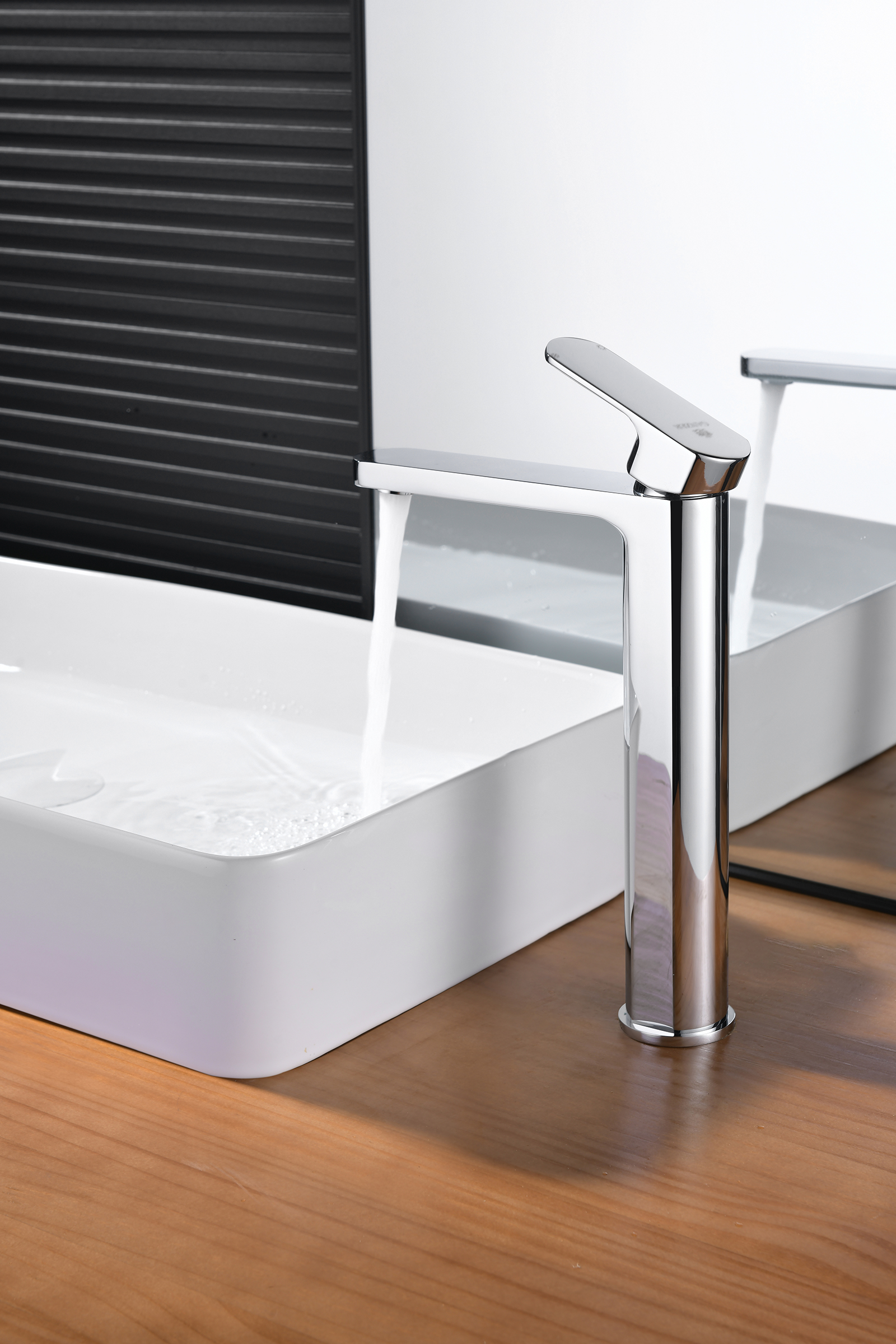 06112 Смеситель од. для раковины-чаши (ХРОМ) GANZER (10/1шт)