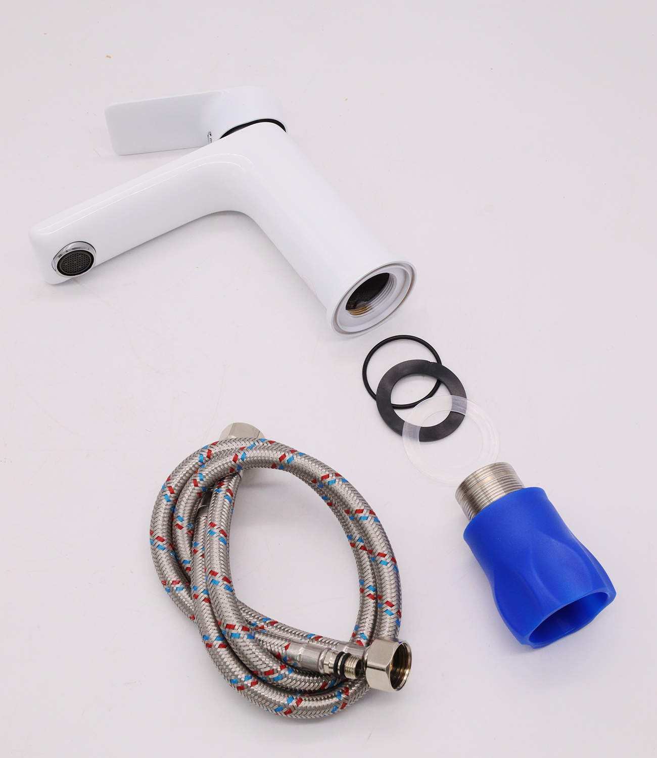 21011-F Смеситель для умывальника "GANZER"  (10/1шт) Л/К