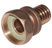 Р   (БРОНЗА) Муфта С НАК ГАЙКОЙ 16 х 1/2 вн.  РХ  (200/50/10шт)