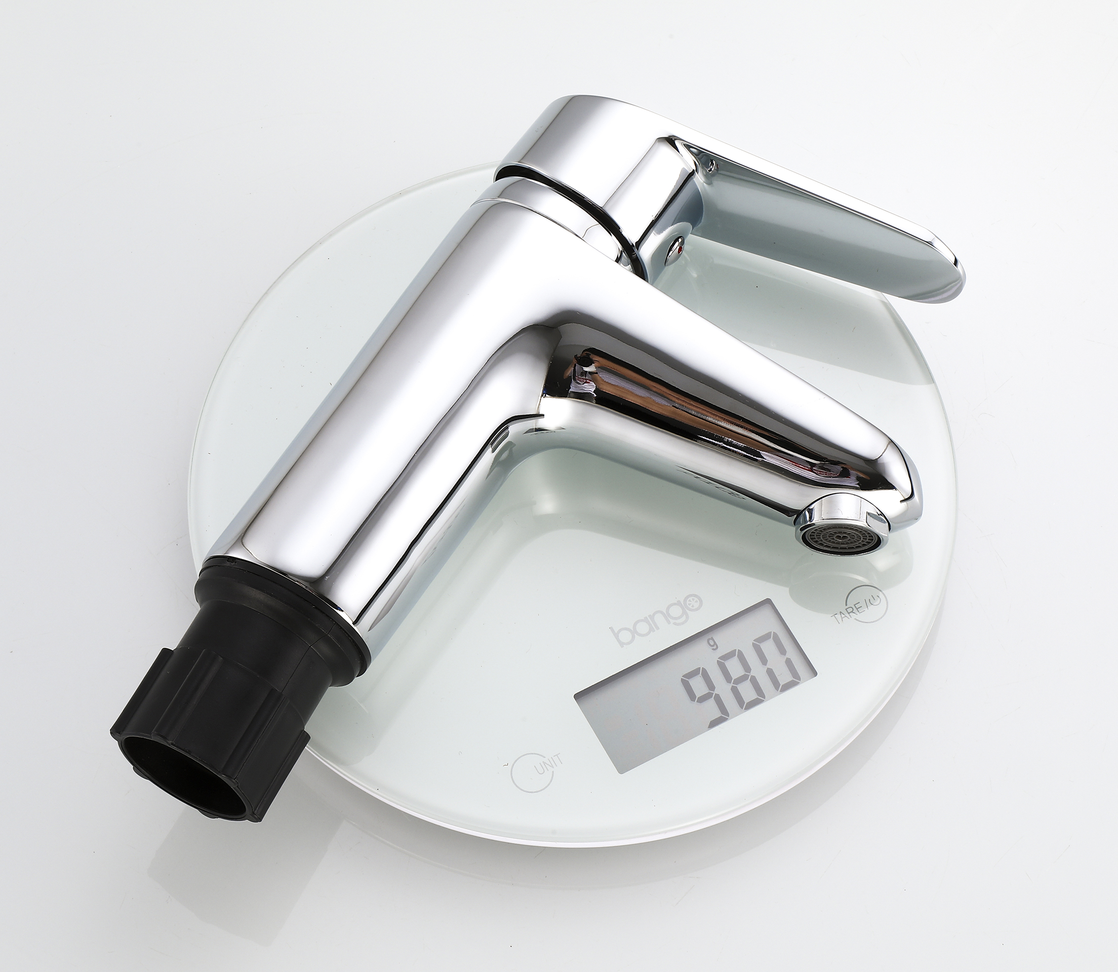 10023 Смеситель для умывальника (ХРОМ) HANSEN  (10/1шт)