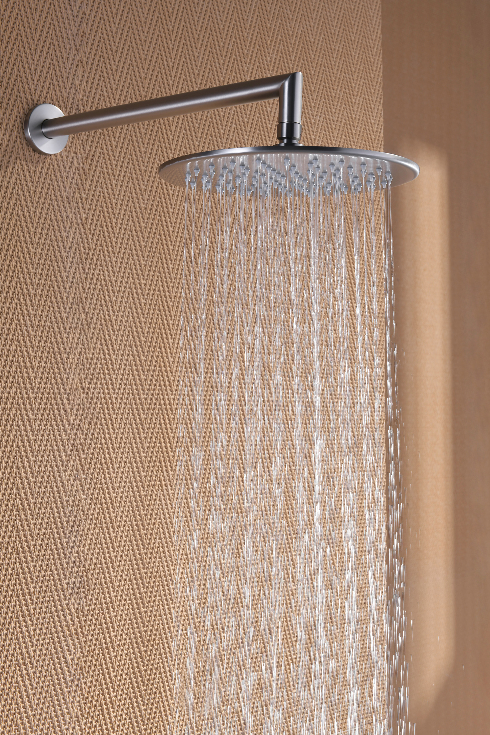 19164-G Встроенный смес для душа с 2-функ. (САТИН) GANZER  (6/1шт)