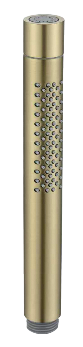 2001-S Лейка для душа, 2 функции, трубчатый (Мат. Золото) GANZER  (100/1шт)