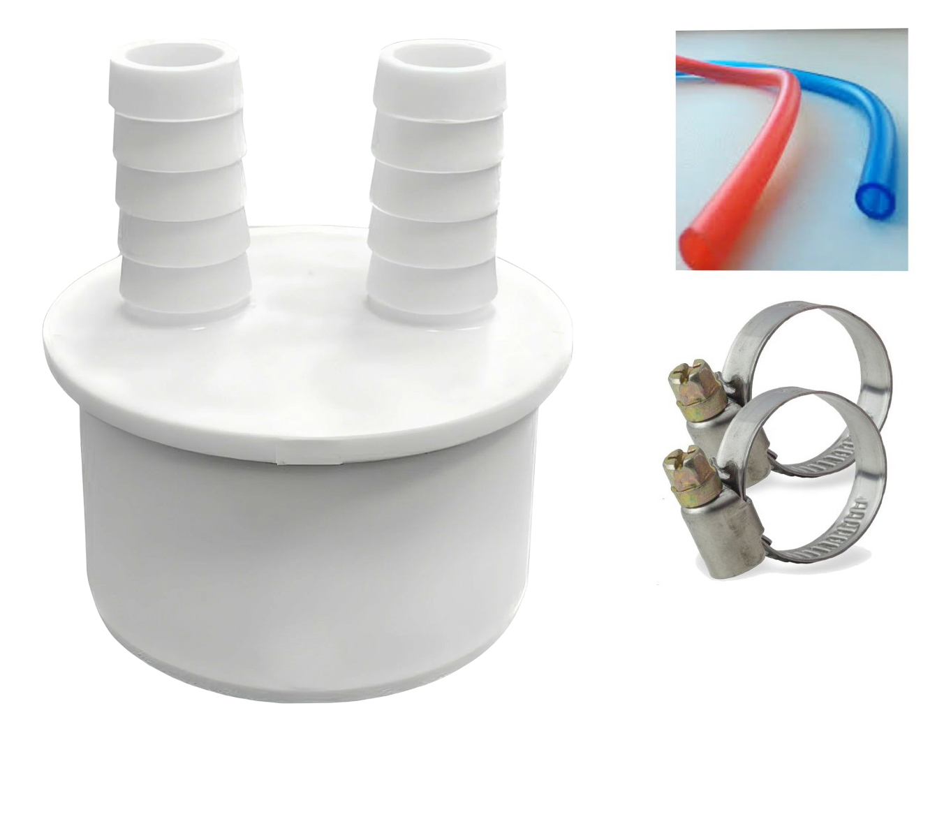 Комплект для промывки фильтров (2-я штуц., шланг 2шт по 1,5м) Лик-лик (60/1шт)