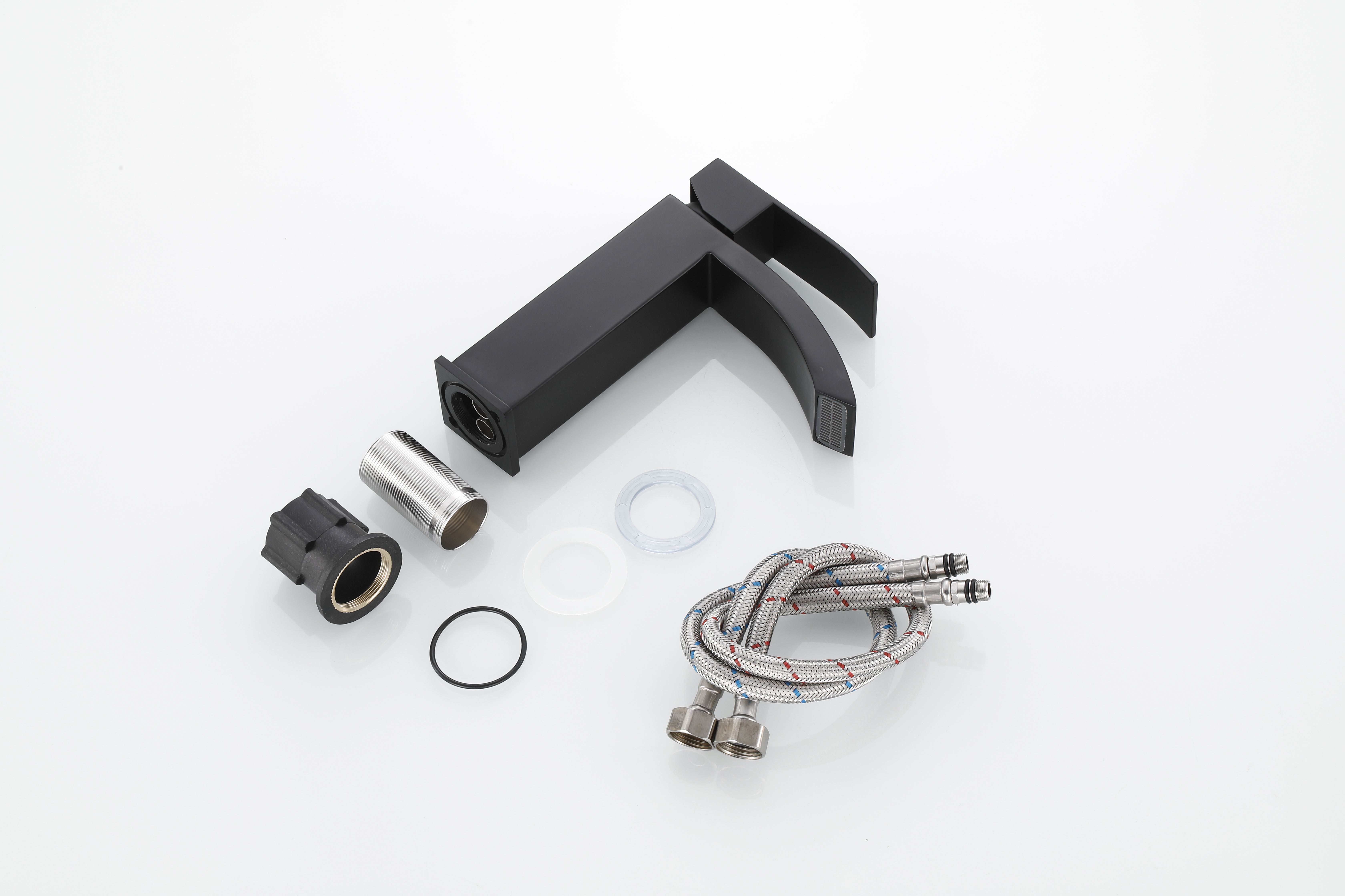 10044-C Смес. од. из НЕРЖ. для рак. (ЧЕРНЫЙ) HANSEN  (10/1шт)