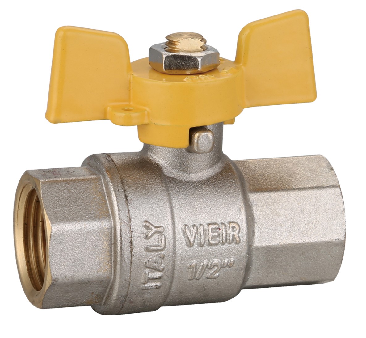 Газовый кран  3/4 Г/Г  (бабочка)  ViEiR (80/10шт)