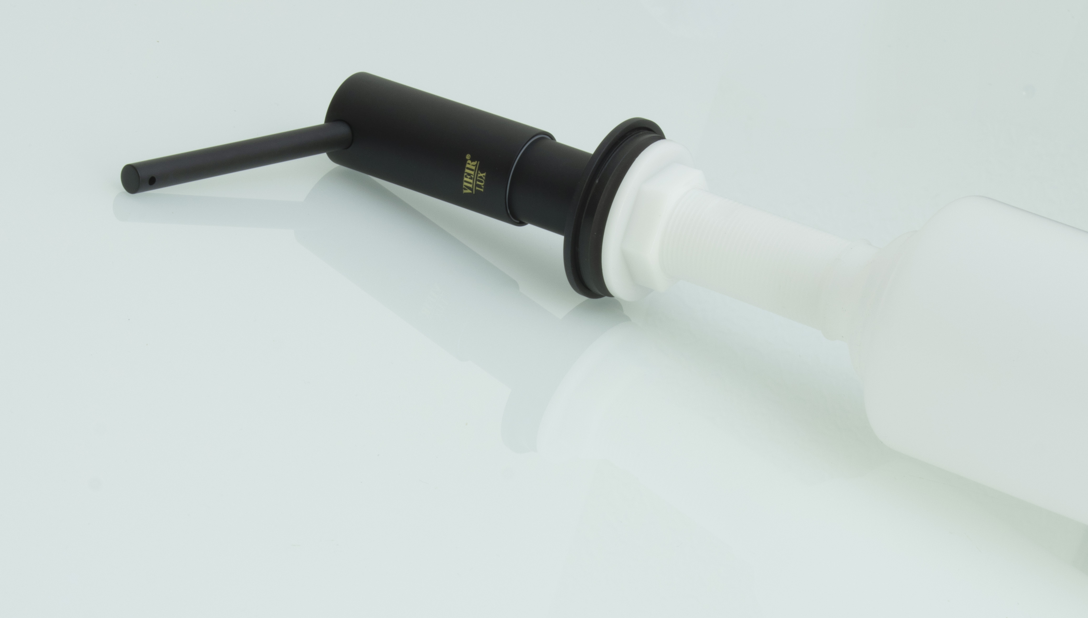 Дозатор врезной для мойки 500мл (ЧЕРНЫЙ)  ViEiR  (50/1шт)